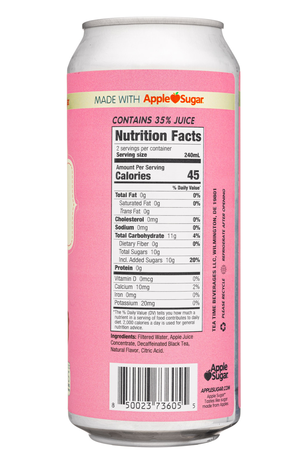 Swing Tea: SwingTea-16oz-2023-IcedTea-Raspberry-Facts