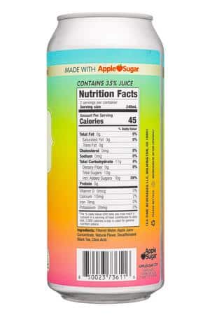 Swing Tea: SwingTea-16oz-2023-IcedTea-RainbowSherbet-Facts