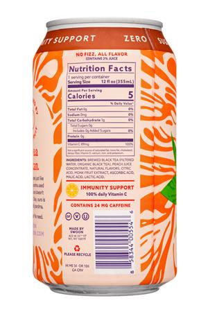Swoon: Swoon-12oz-2021-IcedTea-Peach-Facts