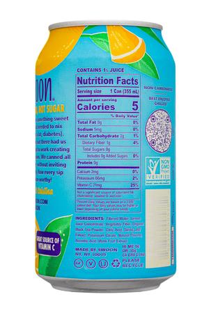 Swoon: Swoon-12oz-2025-LemonTea-Facts