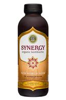 GT's Kombucha: GTs-16oz-SynergyKombucha-NewWorldNoir-Front