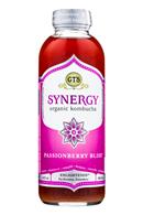 GT's Kombucha: GTs-Synergy-16oz-PassionberryBliss-Front