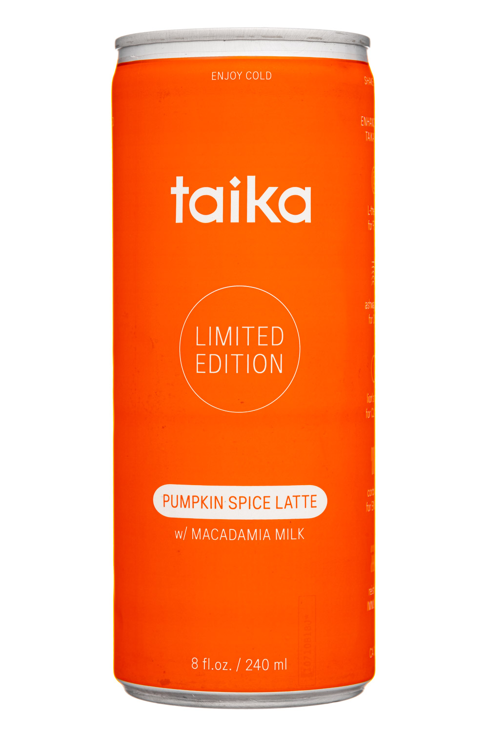 Pumpkin Spice Latte w/Macadamia Milk (2021)