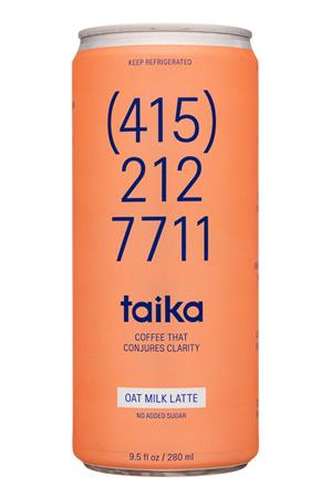 Taika: Taika-10oz-2020-Coffee-OatMilkLatte-Front