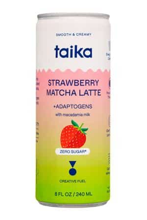 Taika: Taika-8oz-2024-StrawbMatchaLatte-Front