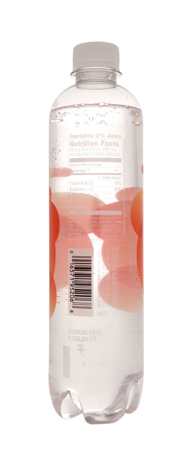 Sparkling ICE Essence of Water: SparkICE Peach Facts