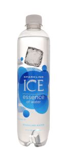 Sparkling ICE Essence of Water: SparkICE SparkWater Front