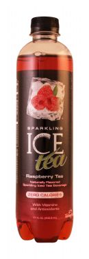 Sparkling Ice -Talking Rain: SparklingICE Tea Raspberry Front