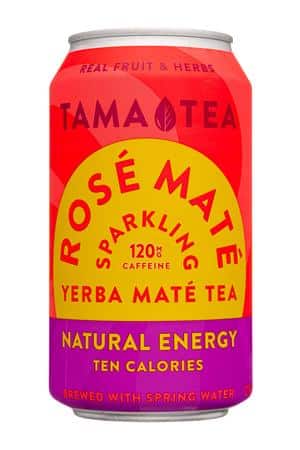Tama Tea : TamaTea-12oz-2023-SparklingTea-RoseMate-Front