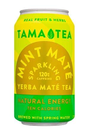 Tama Tea : TamaTea-12oz-2023-SparklingTea-MintMate-Front