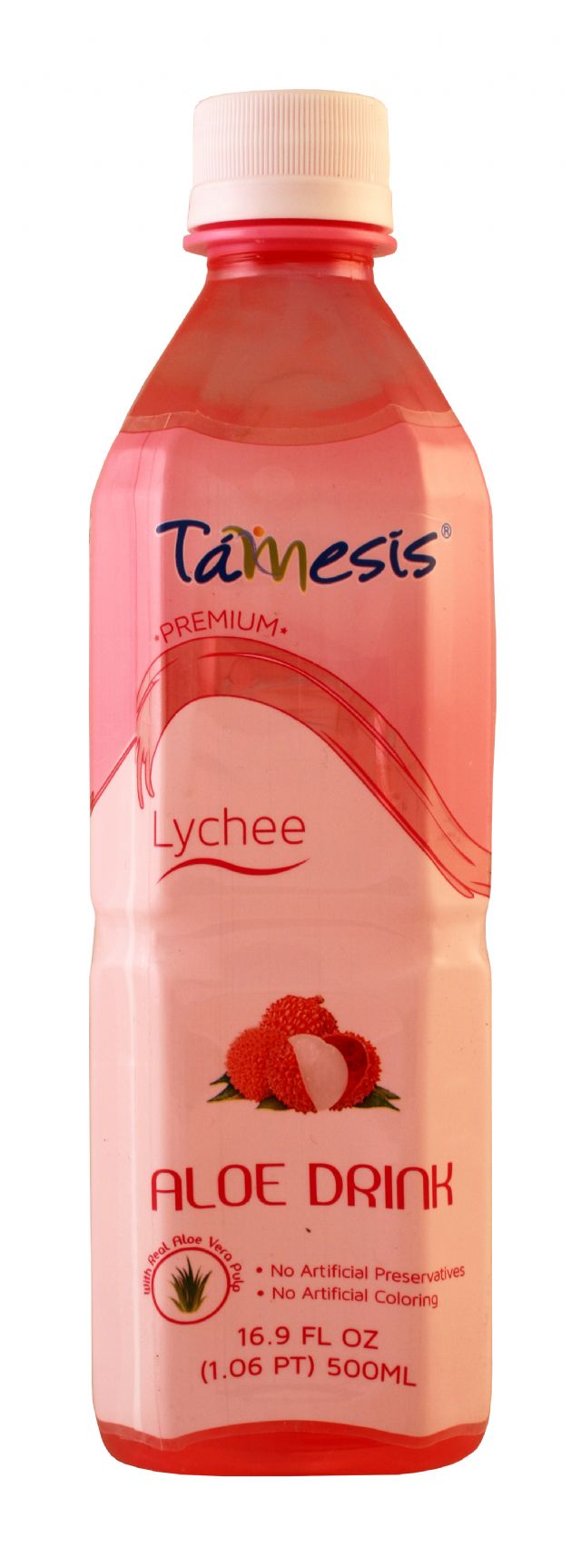 Tamesis Aloe Drink: Tamesis Lychee Front