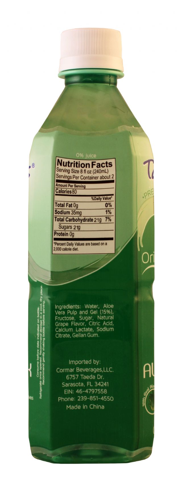 Tamesis Aloe Drink: Tamesis Original Facts