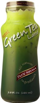 Taste Nirvana: 7  280ml Glass Bottle GÇô TN Green Tea (All Natural)