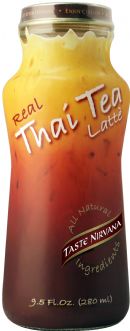 Taste Nirvana: 5  280ml Glass Bottle GÇô TN Thai Tea (All Natural)