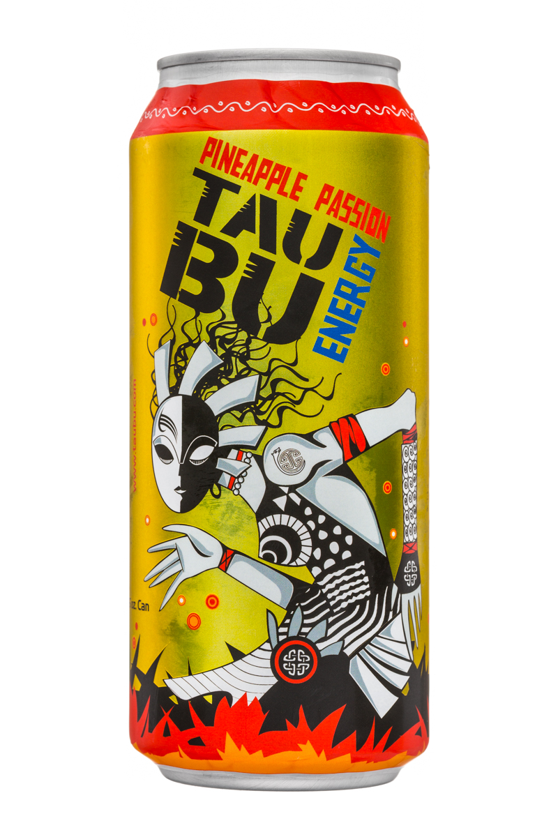 Taubu: TauBu-16oz-Energy-PineapplePassion-Front