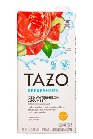 Tazo Tea: Tazo-32oz-2021-TeaConcentrate-Refreshers-Front