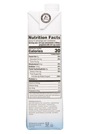 Tazo Tea: Tazo-32oz-2021-TeaConcentrate-IcedPassion-Facts
