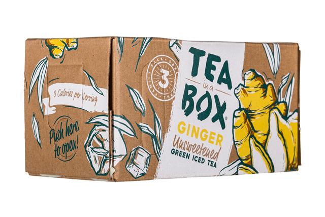 Tea in a Box: TeaInABox-FamilyPack-3Liter-Ginger-Front