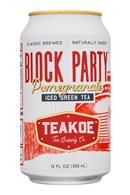 Teakoe: Teakoe-12oz-IcedTea-BlockParty-Pomegranate-Front