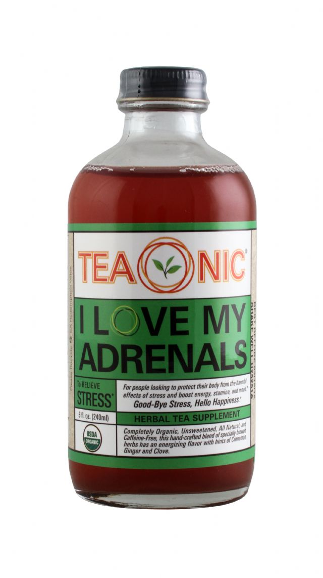 Teaonic Herbal Tea Tonics: TeaOnic Adrenals Front