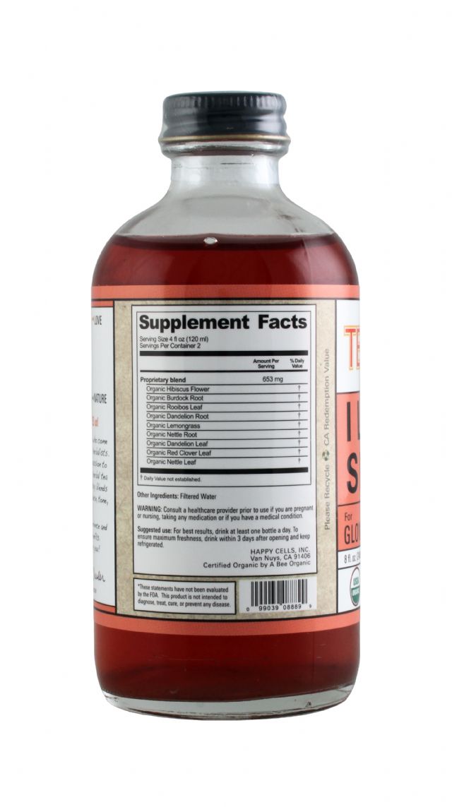Teaonic Herbal Tea Tonics: TeaOnic Skin Facts