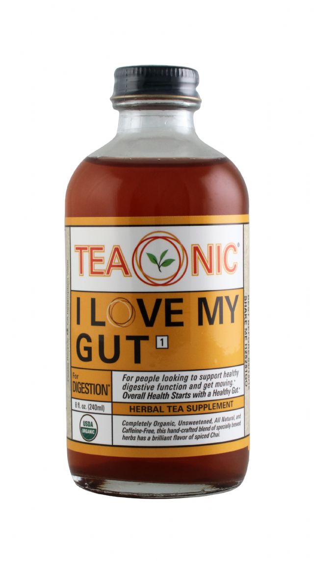 Teaonic Herbal Tea Tonics: TeaOnic Gut Front