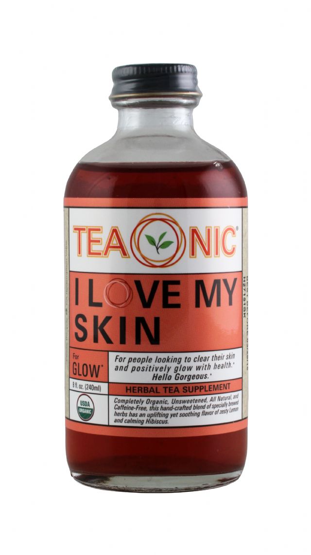 Teaonic Herbal Tea Tonics: TeaOnic Skin Front