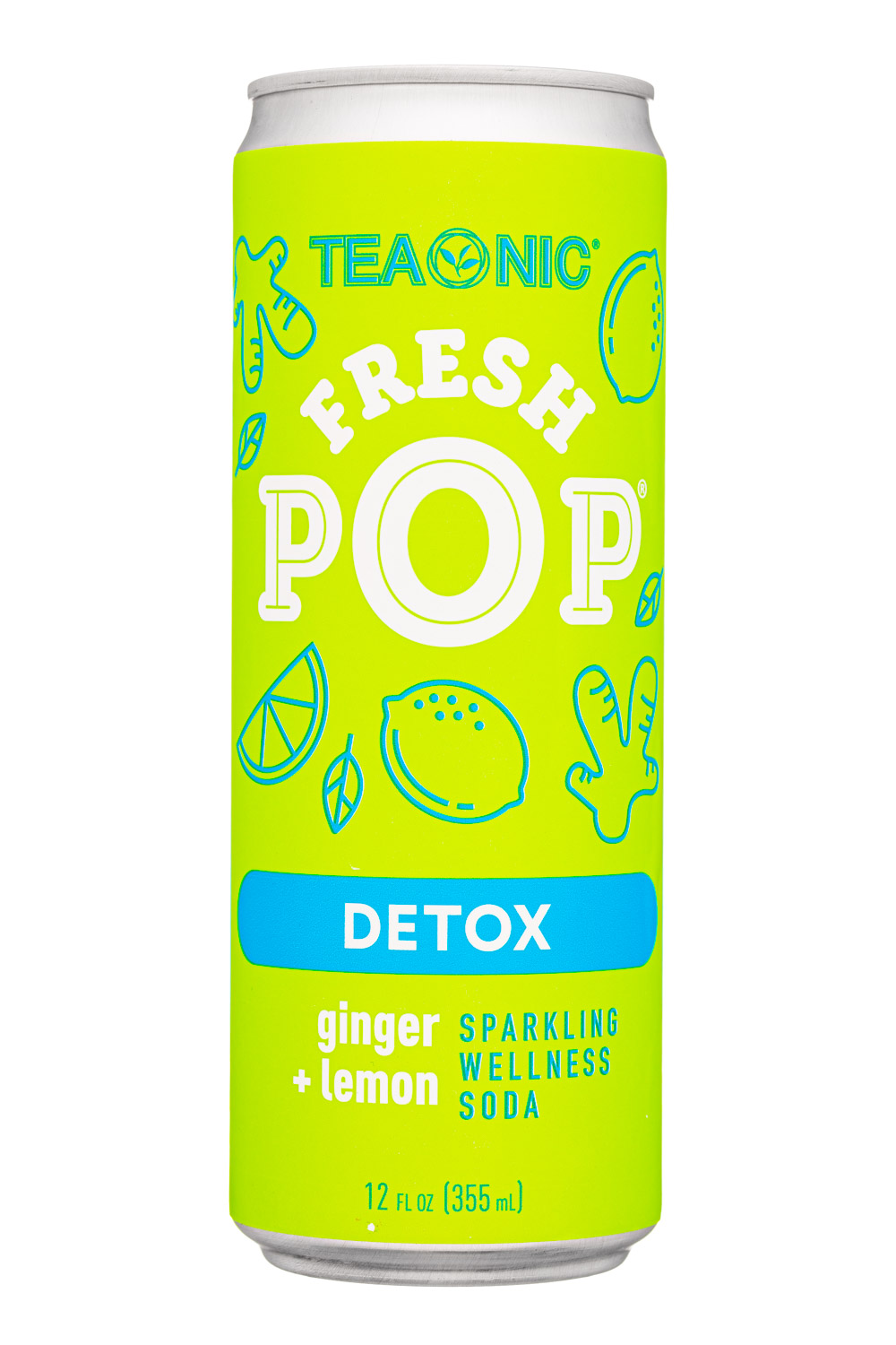 Teaonic: Teaonic-12oz-2022-FreshPop-Detox-Front