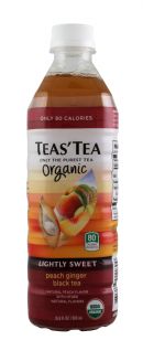 TeasTea PeachGingBlackTea Front