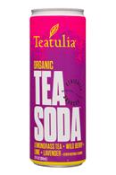 Teatulia: Teatulia-12oz-TeaSoda-LemongrassBerryLavender-Front