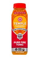 Temple Turmeric Raw Vinegar Drink: TempleTurmeric-10oz-RVD-PureFireTonic-Front