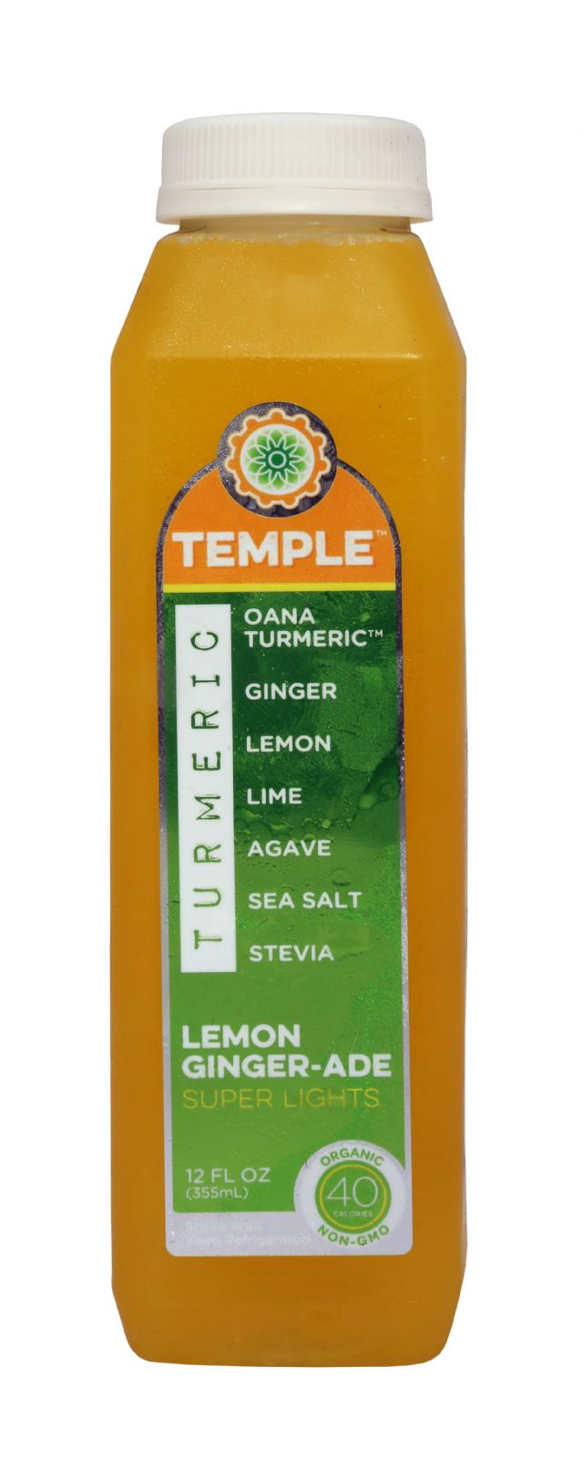 Temple Turmeric Super Lights: Temple LemonGing Front