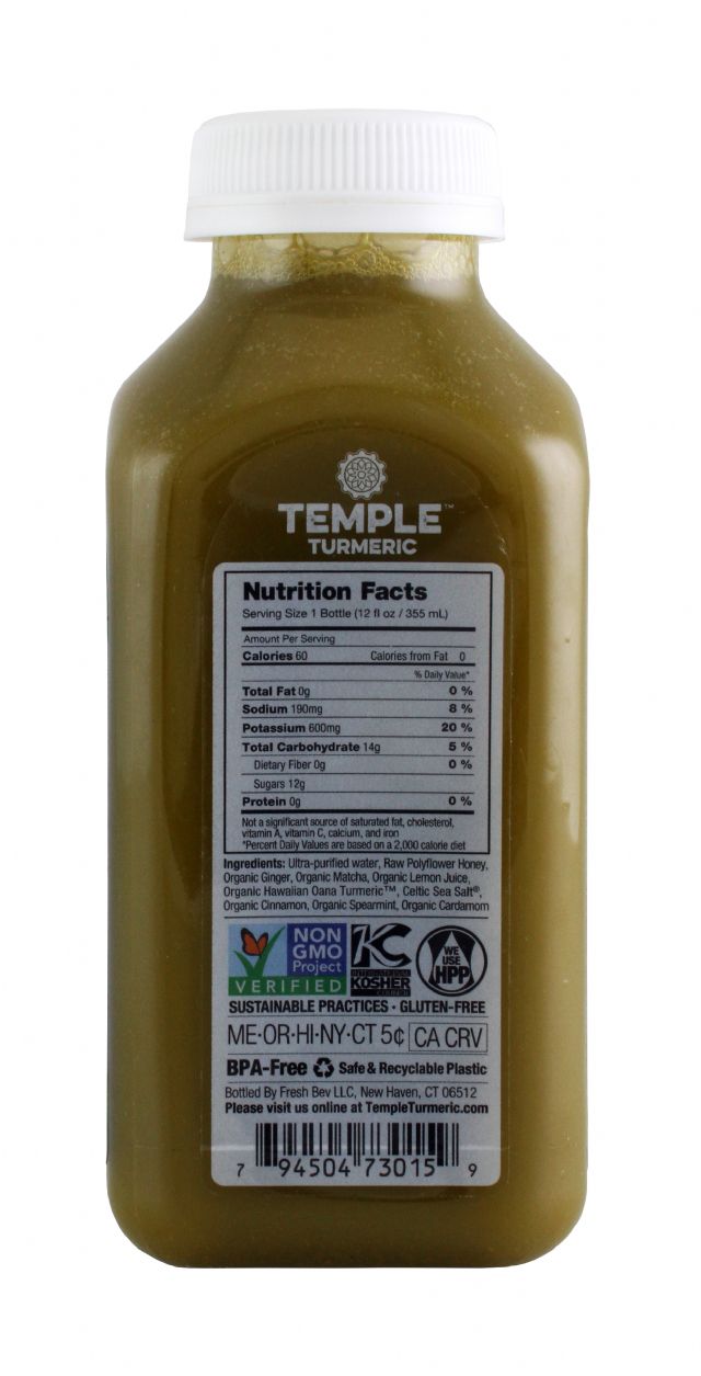 Temple Turmeric: TumericTemple JapMatcha Facts