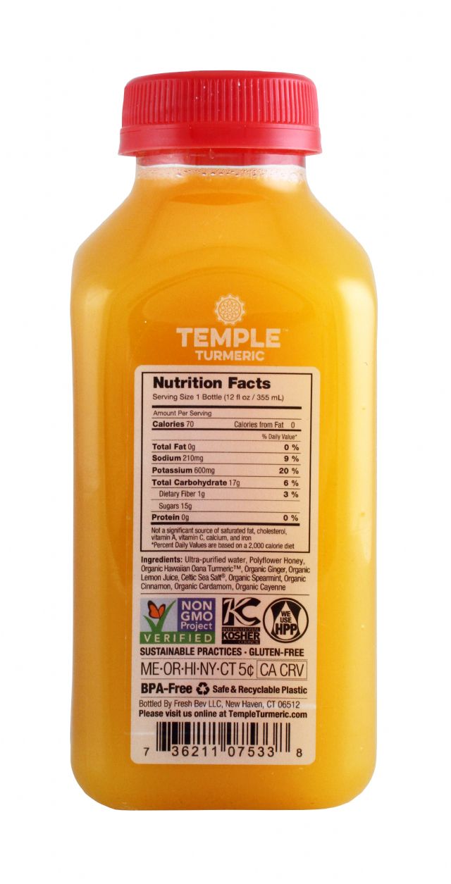 Temple Turmeric: TumericTemple Original Facts