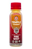 Temple Turmeric: TempleTurmeric-Shot-3oz-Fire-Front