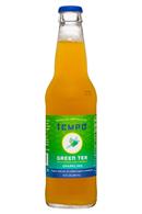 Tempo: Tempo-12oz-SparklingTea-Green-Front