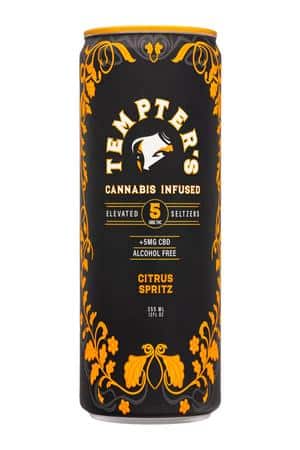 Tempter's: Tempters-12oz-2025-THC-CitrusSpritz-Front