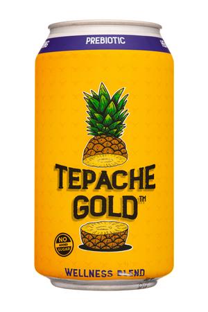 Tepache Gold: TepacheGold-12oz-2022-Biotic-Wellness-Front