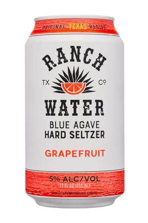 Texas Ranch Water Co.: RanchWater-12oz-2022-HardSeltz-Grapefruit