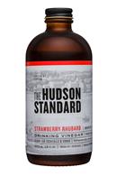 The Hudson Standard Shrub: TheHudsonStandard-12oz-DrinkingVinegar-StrawberryRhubarb-Front