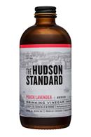 The Hudson Standard Shrub: TheHudsonStandard-12oz-DrinkingVinegar-PeachLavender-Front