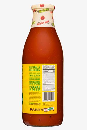 The Murph's Famous Bloody Mary Mix: TheMurphsFamous-34oz-2020-BloodyMaryMix-TheOriginal-Facts