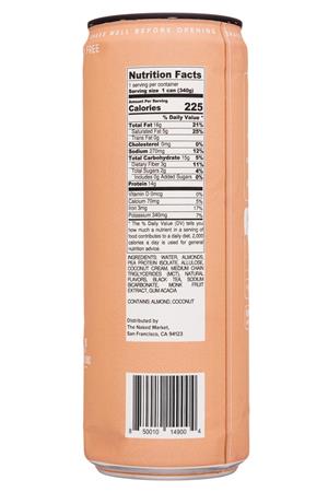 The Naked Market: ProjectBreakfast-11oz-2020-VanillaChai-Facts