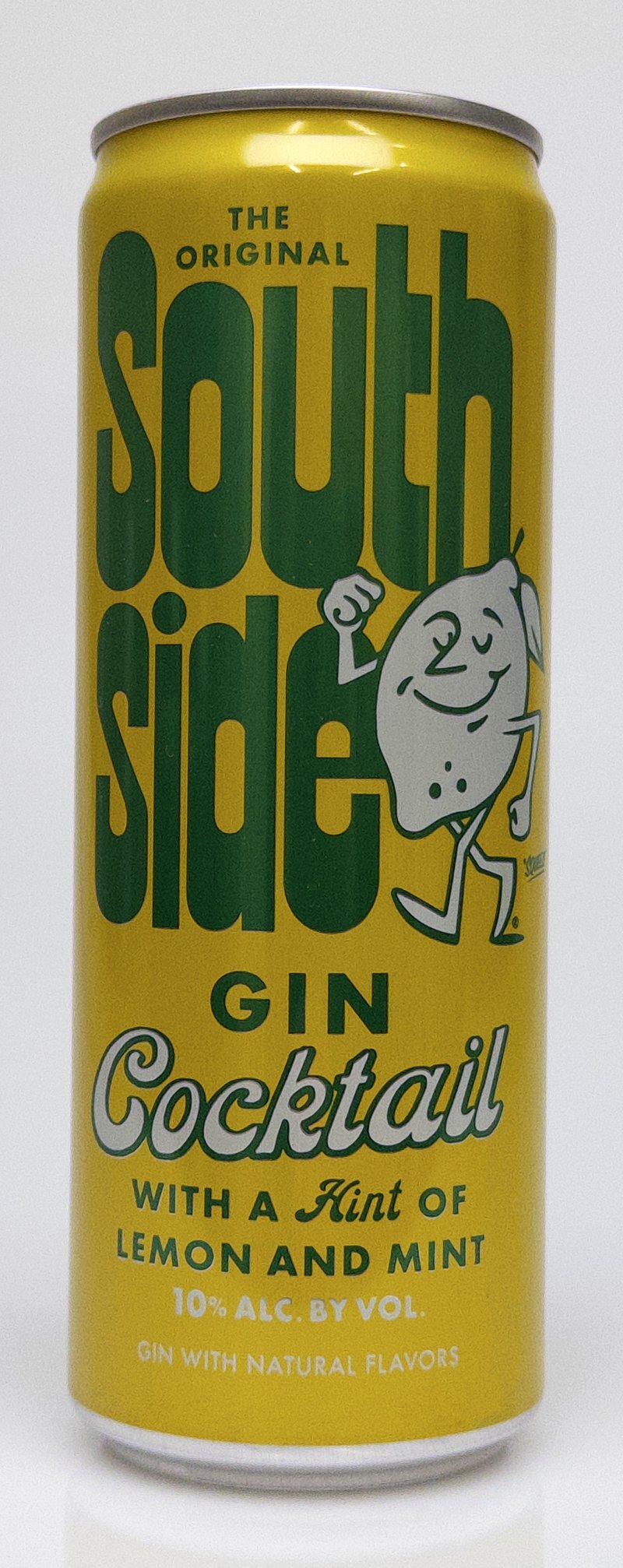 Gin Cocktail with a Hint of Lemon and Mint