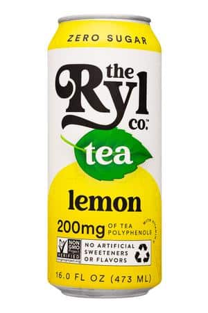 The Ryl Co. Tea: TheRylCo-16oz-2023-Tea-Lemon-Front