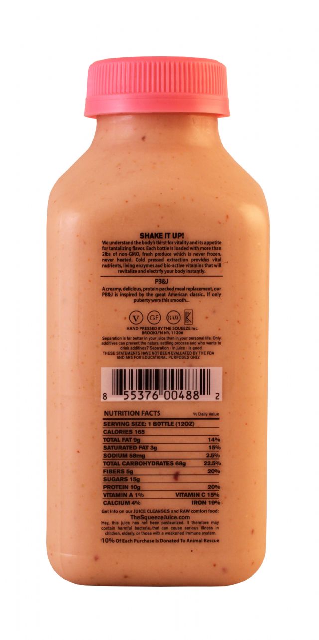 The Squeeze: TheSqueezeSM PBJ Facts