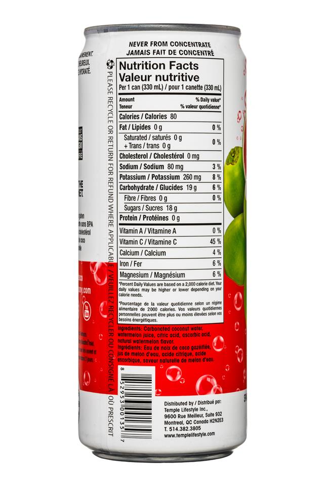 Thirsty Buddha: TempleLifestyle-ThirstyBuddha-12oz-Watermelon-Facts
