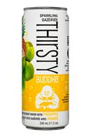 Thirsty Buddha: TempleLifestyle-ThirstyBuddha-12oz-Pineapple-Front