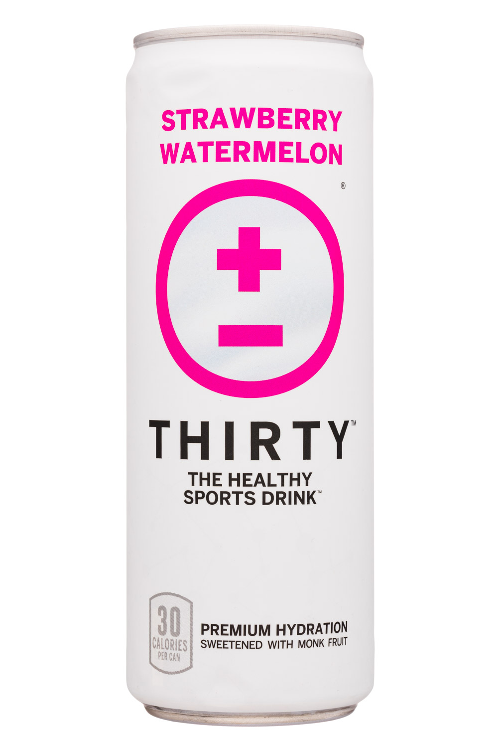 Thirty: Thirty-12oz-2020-SportsDrink-StrawbWater-Front