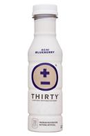 Thirty: Thirty-12oz-SportsDrink-AcaiBlueb-Front